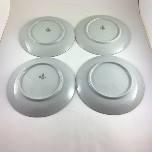 Vintage Winterling Bavaria Germany China 7 1/2" Salad Plates Set of 4 - Picture 2 of 5